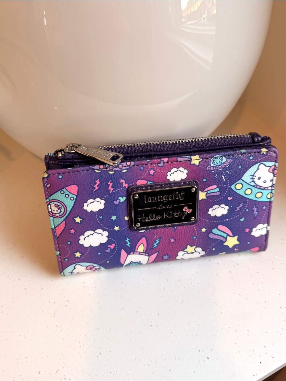Loungefly x Hello Kitty Spaceship Flap Wallet